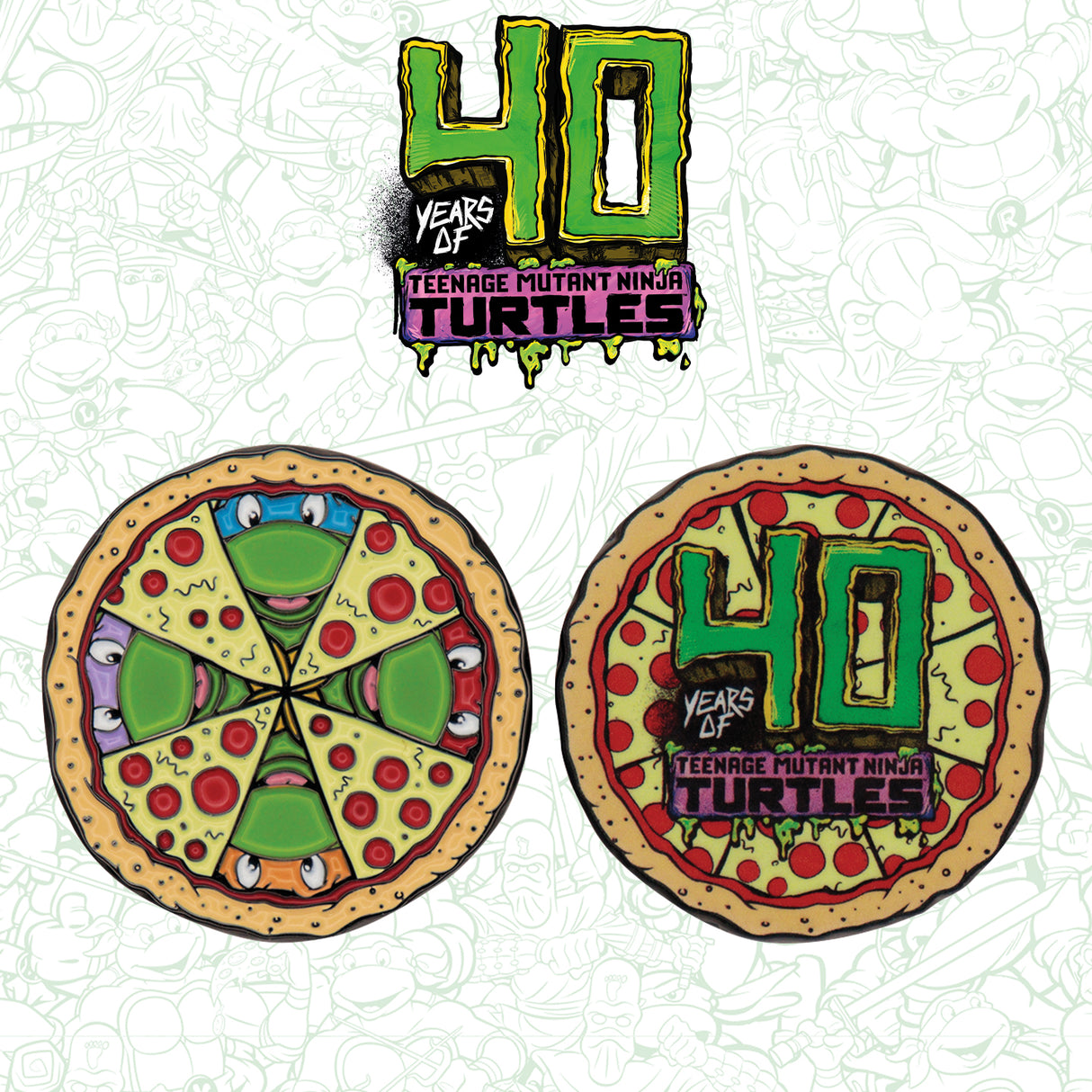 Teenage Mutant Ninja Turtles | Limited Edition Collectible Coin | 40th Anniversary