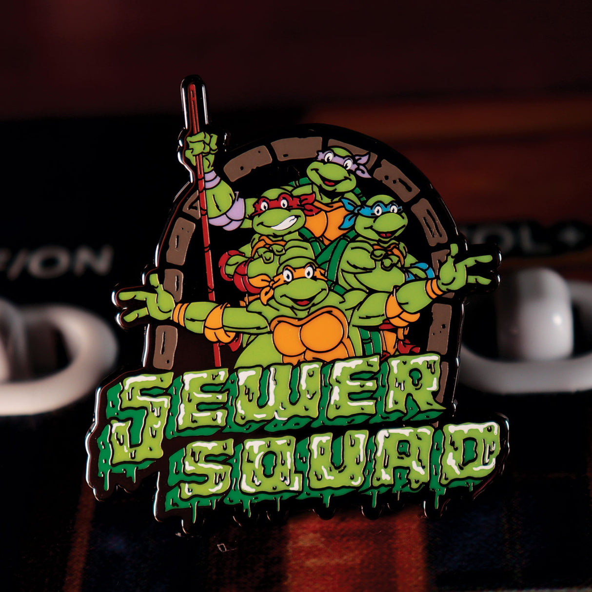 TEENAGE MUTANT NINJA TURTLES | Limited Edition Pin Badge | 40th Anniversary