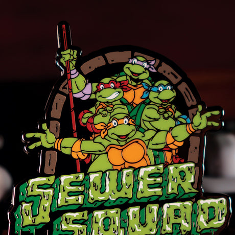 TEENAGE MUTANT NINJA TURTLES | Limited Edition Pin Badge | 40th Anniversary