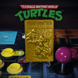 Teenage Mutant Ninja Turtles | 24k Gold Plated Comic Book Cover | Ingot Limited Edition