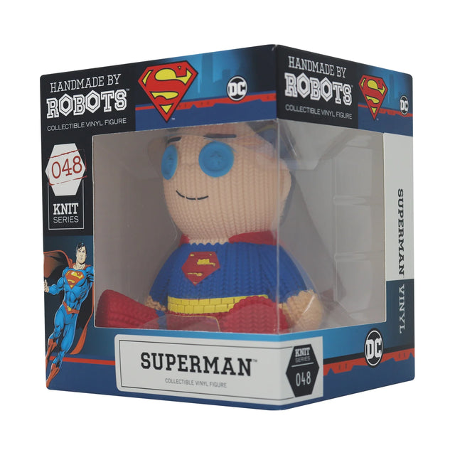 Handmade by Robots | Superman DC Vinyl Figure | Knit Series #048