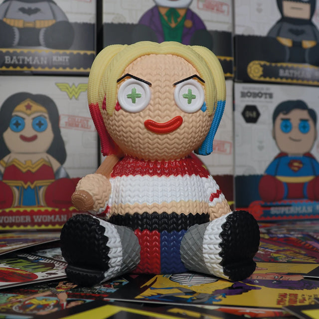 Handmade by Robots | Harley Quinn DC Vinyl Figure | Knit Series #050