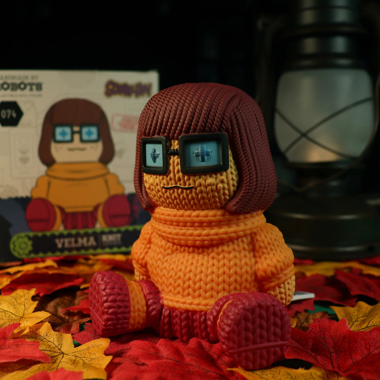 Handmade by Robots | Scooby Doo | Velma Vinyl Figure | Knit Series #074