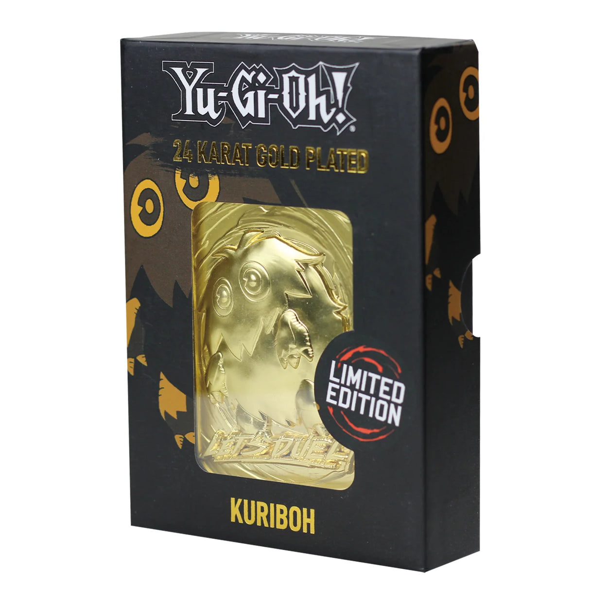 Yu-Gi-Oh! | Limited Edition | 24k Gold Plated Metal Card | Kuriboh