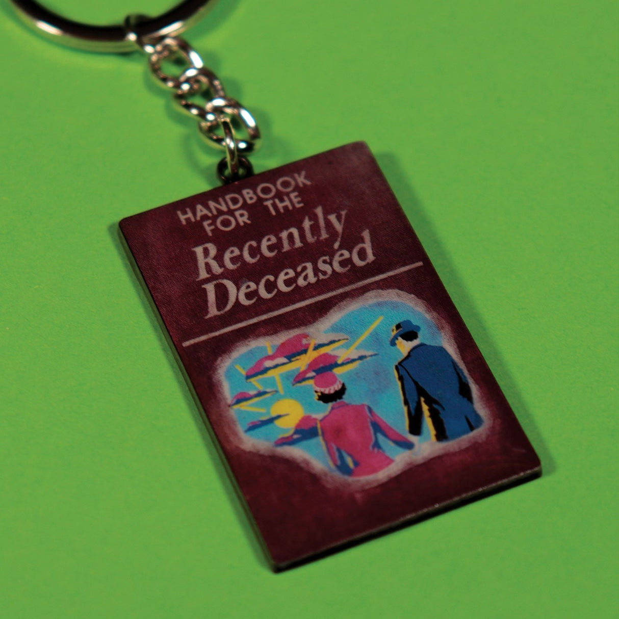 HANDBOOK OF THE RECENTLY DECEASED | Beetlejuice | Limited Edition Keyring