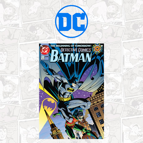 Fanattik DC: BATMAN & ROBIN 85th Anniversary Detective Comics Extra Large Wall Banner (125 x 85cm)