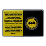Batman 85th Anniversary BATMAN Limited Edition Collectible Coin and XL Stand