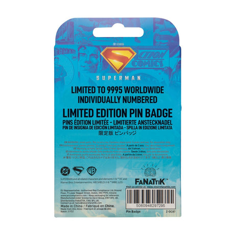 DAILY PLANET | Superman 2025 | Limited Edition Pin Badge