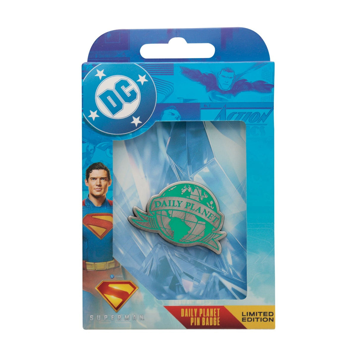DAILY PLANET | Superman 2025 | Limited Edition Pin Badge – JMToys.co.uk