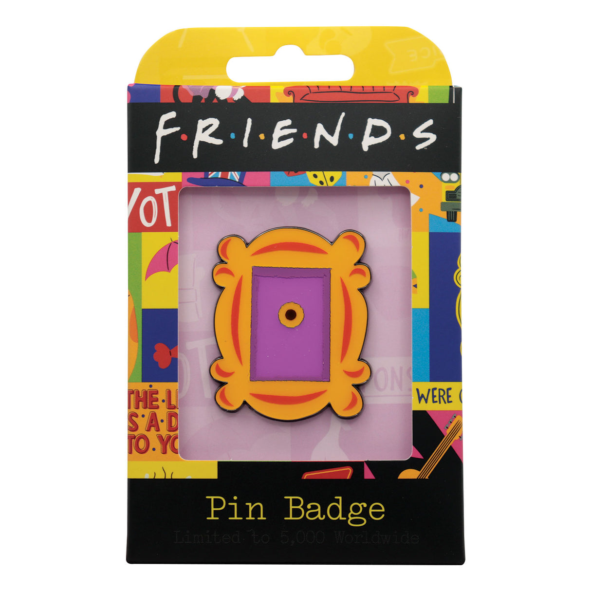 Friends MONICA'S APARTMENT FRAME Limited Edition Enamel Pin Badge