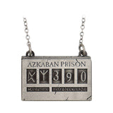 Harry Potter SIRIUS BLACK Azkaban Prison ID Limited Edition Collectible Metal Necklace