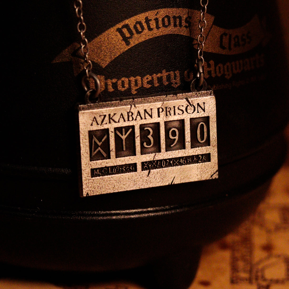 Harry Potter SIRIUS BLACK Azkaban Prison ID Limited Edition Collectible Metal Necklace