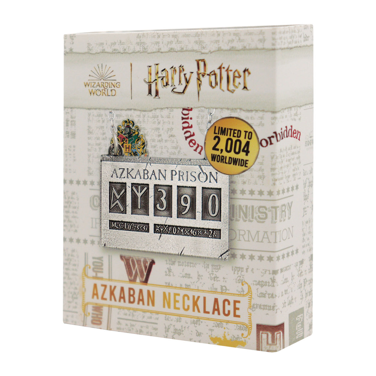 Harry Potter SIRIUS BLACK Azkaban Prison ID Limited Edition Collectible Metal Necklace