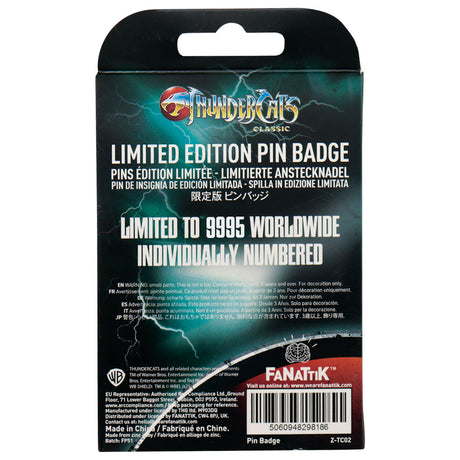 Fanattik ThunderCats Limited Edition MUMM-RA Enamel Pin Badge