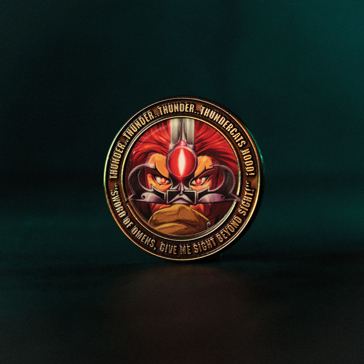 Fanattik ThunderCats 40th Anniversary Limited Edition LION-O Collectible Coin