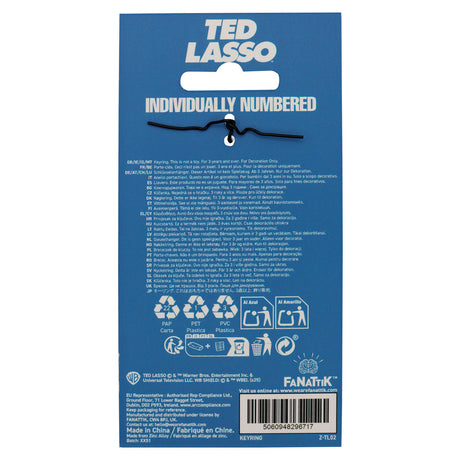 Fanattik Ted Lasso: ROY KENT Limited Edition Metal Keyring