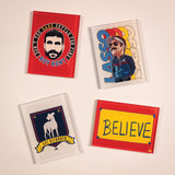 Fanattik | TED LASSO & ROY KENT Believe Set of 4 Acrylic Magnets