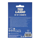 Fanattik | TED LASSO & ROY KENT Believe Set of 4 Acrylic Magnets