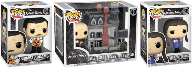 Addams Family | Funko Town & Television | Bundle of 3