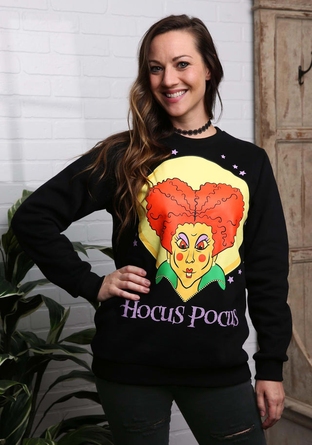 Unisex | Winifred Sanderson Hocus Pocus | Pullover Sweater | Cakeworthy | Large