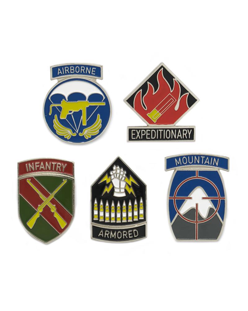 Official Call Of Duty WW2 Pin Badge Set (4613302288468)