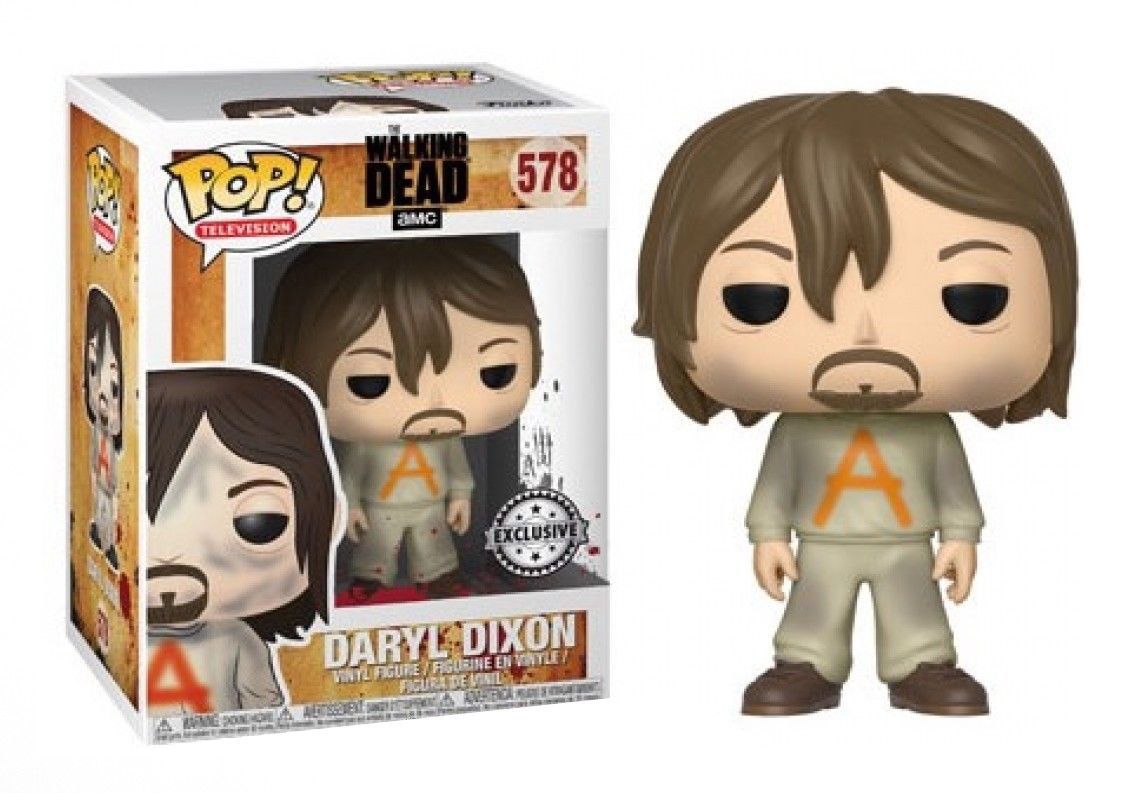 Funko Pop Television - The Walking Dead - Daryl Dixon in Prisoner Outfit Exclusive #578 (4352809762900)