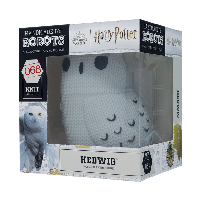 Handmade by Robots | Harry Potter | Hedwig Vinyl Figure | Knit Series #068