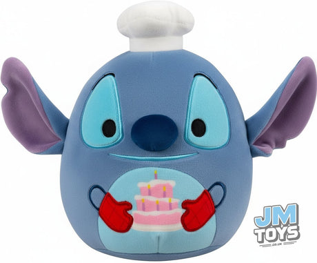 CHEF STITCH WITH BIRTHDAY CAKE | Squishmallows Disney Stitch 8"