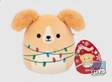 STEVON DOG CHRISTMAS LIGHTS | Squishmallows 7.5" Plush Christmas 25