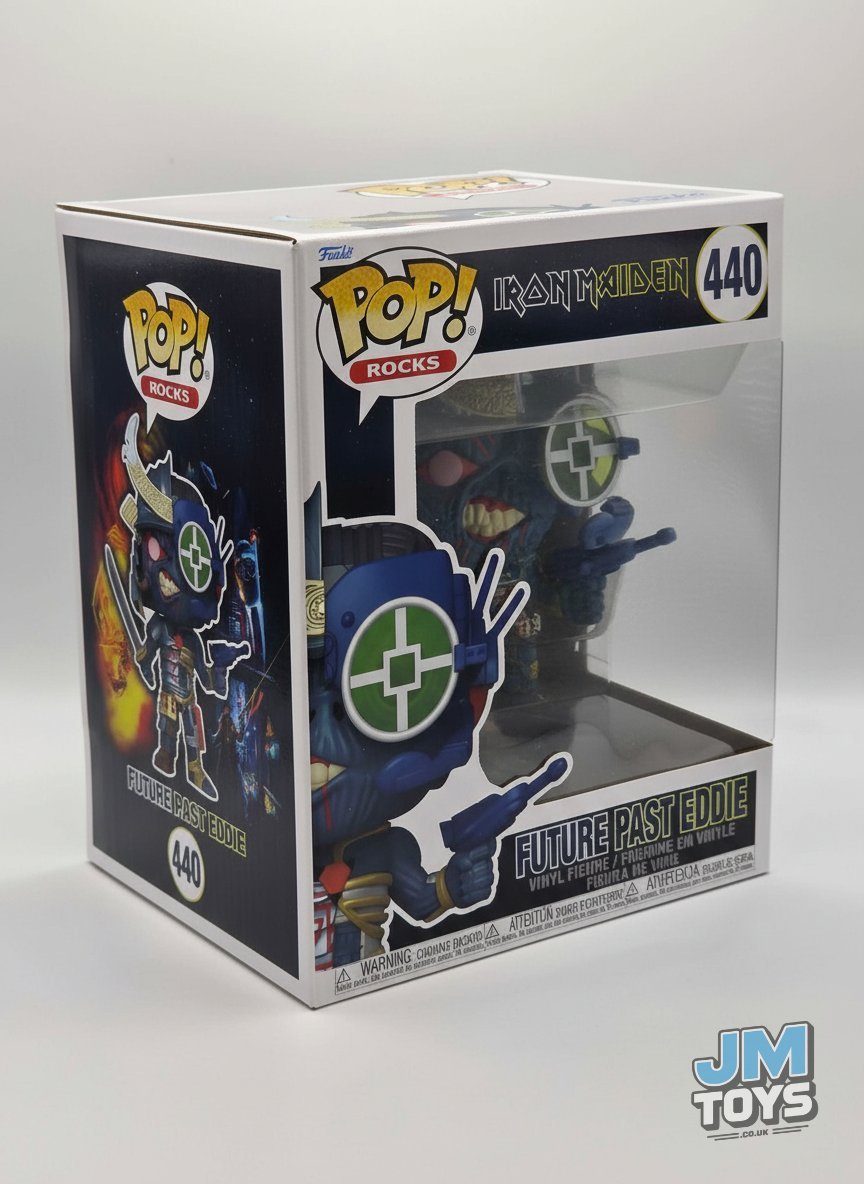 FUTURE PAST EDDIE | Iron Maiden | Funko Pop Rocks | 6 INCH #440