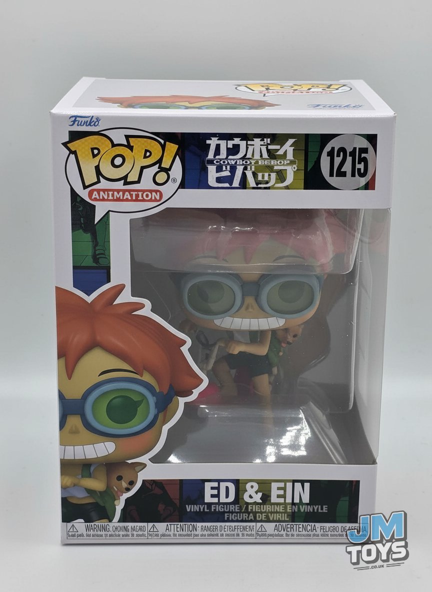 Slight Damaged Box | ED & EIN (ON SCOOTER) | Cowboy Bebop | Funko Pop ...