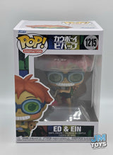 Slight Damaged Box | ED & EIN (ON SCOOTER) | Cowboy Bebop | Funko Pop Animation #1215