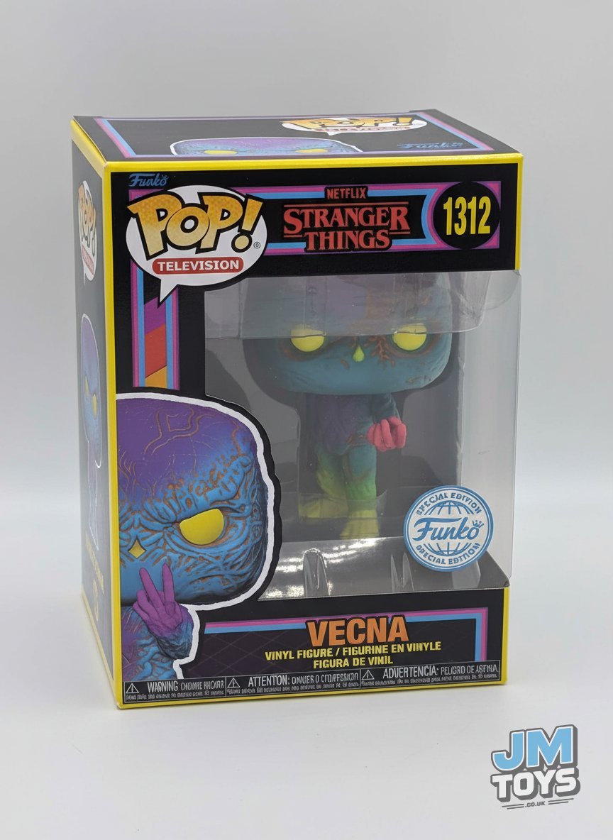 Damaged Box | VECNA (BLACKLIGHT) | Stranger Things | Funko Pop Television #1312