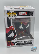 Slight Damaged Box | CARNAGE IRON MAN | Absolute Carnage | Funko Pop Marvel | #1437