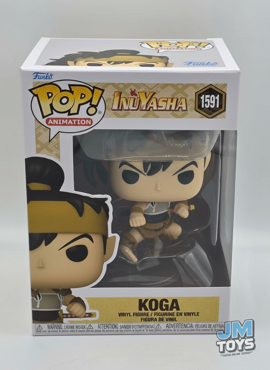 Slight Damaged Box | KOGA | Inuyasha | Funko Pop Animation #1591 ...