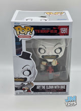 Slight Damaged Box | ART THE CLOWN WITH BIKE | Terrifier | Funko Pop Movies #1591