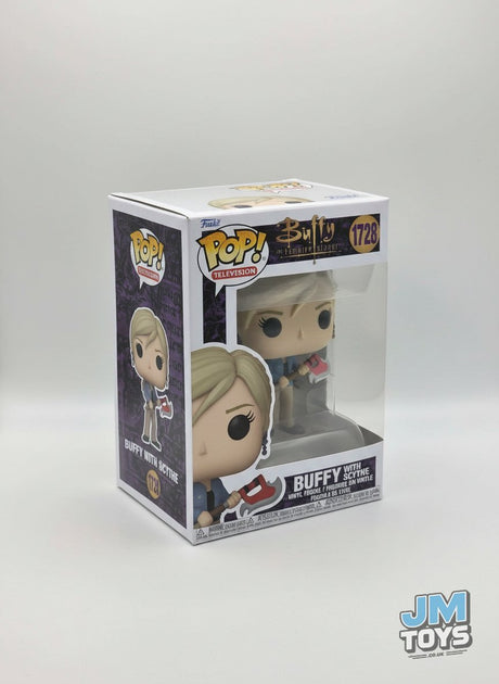 Damaged Box | BUFFY WITH SCYTHE | Buffy The Vampire Slayer | Funko Pop Television #1728