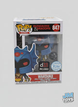 Slight Damaged Box | WARDUKE (WITH D20 DICE) | Dungeons & Dragons | Funko Pop Games #847