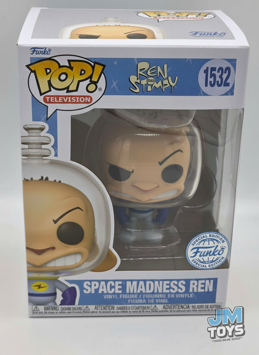 Slight Damaged Box | SPACE MADNESS REN | Ren & Stimpy | Funko Pop Television #1532