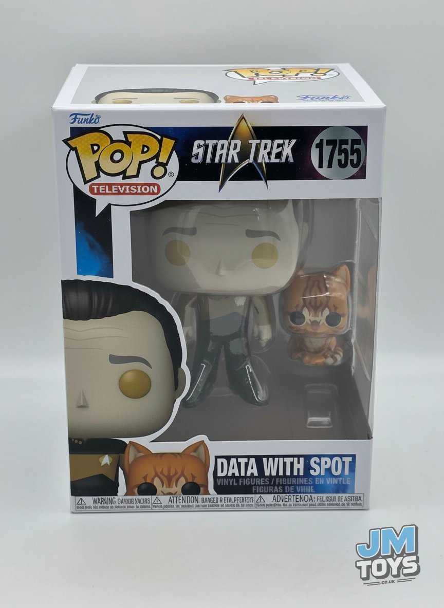 DATA WITH SPOT | Star Trek The Next Generation | Funko Pop Television #1755