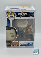 DATA WITH SPOT | Star Trek The Next Generation | Funko Pop Television #1755