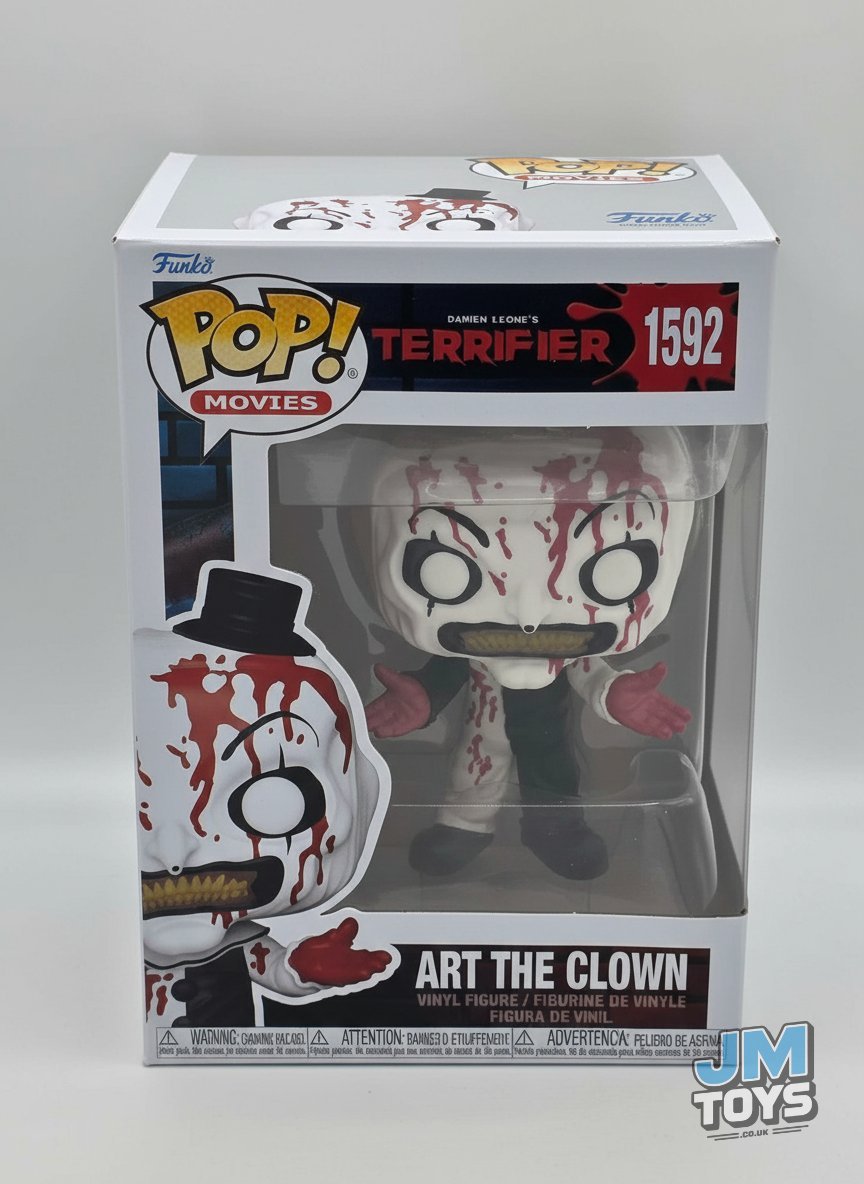 Damaged Box | ART THE CLOWN (BLOODY) | Terrifier 2 | Funko Pop Movies #1592