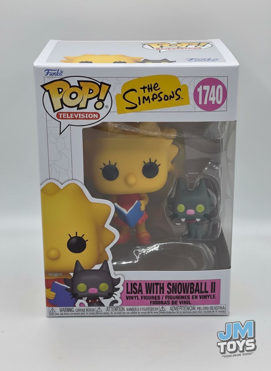 LISA WITH SNOWBALL II | The Simpsons | Funko Pop Television #1740