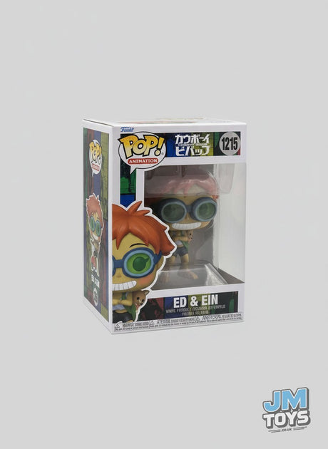 Slight Damaged Box | ED & EIN (ON SCOOTER) | Cowboy Bebop | Funko Pop Animation #1215