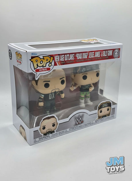NEW AGE OUTLAWS  "ROAD DOGG" JESSE JAMES & BILLY GUNN | Funko Pop WWE | 2 Pack