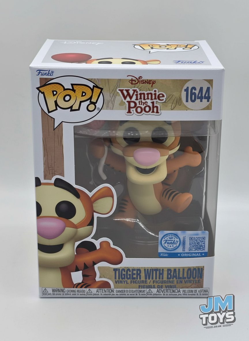 Slight Damaged Box | TIGGER WITH BALLOON | Winnie The Pooh | Funko Pop Disney #1644