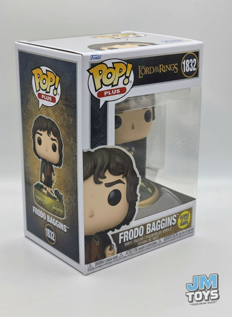 Slight Damaged Box | FRODO BAGGINS | Lord of The Rings | Funko Pop Plus | GLOW #1832