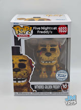 WITHERED GOLDEN FREDDY | Five Nights at Freddy's | Funko Pop Games #1033