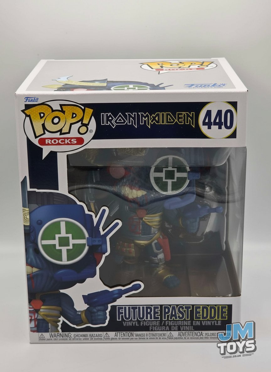 FUTURE PAST EDDIE | Iron Maiden | Funko Pop Rocks | 6 INCH #440