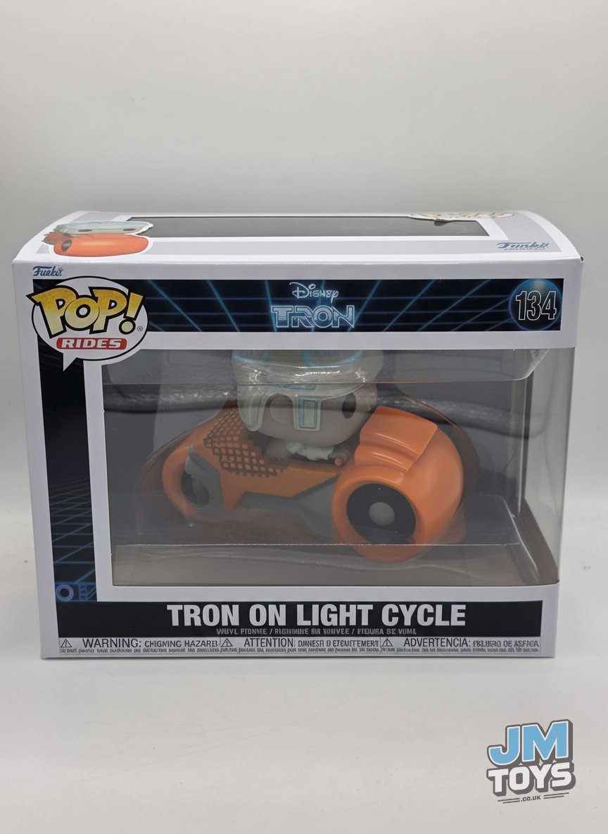TRON ON LIGHT CYCLE | Disney Tron | Funko Pop Rides #134